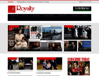 royalty-magazine.co.uk screenshot