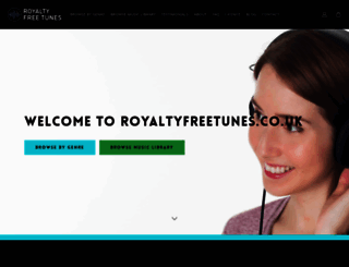 royaltyfreetunes.co.uk screenshot
