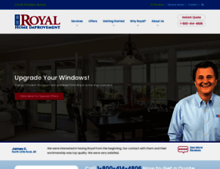royalwindows.com screenshot