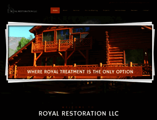 royalwoodrestoration.com screenshot