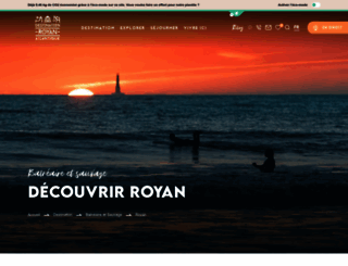 royan-tourisme.com screenshot