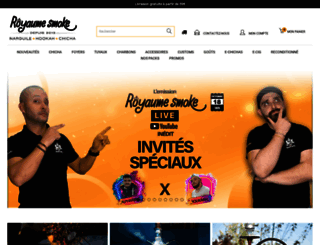 royaume-smoke.com screenshot