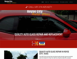roysecityautoglass.com screenshot