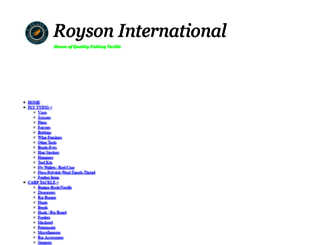 roysoninternational.com screenshot