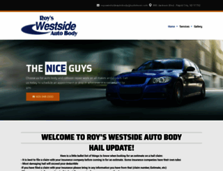 royswestsideautobody.com screenshot