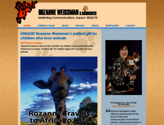 rozanneweissman.com screenshot