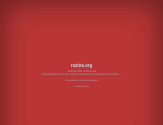 rozilla.org screenshot