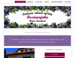 rozmarynka.eu screenshot