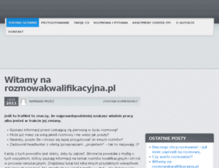 rozmowakwalifikacyjna.pl screenshot