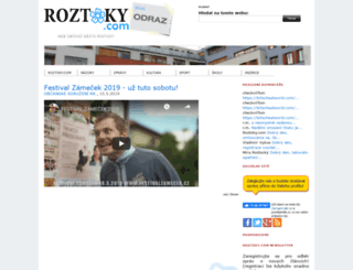 roztoky.com screenshot