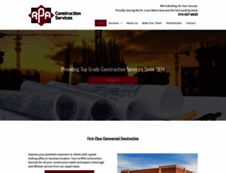 rpaconst.com screenshot
