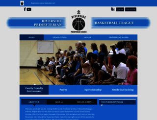 rpcbasketball.org screenshot