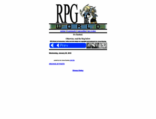 rpgworldcomic.com screenshot
