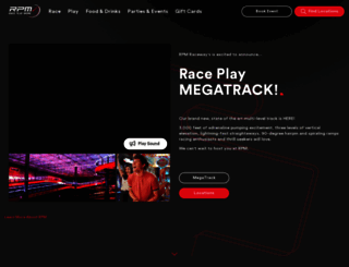 rpmraceway.com screenshot