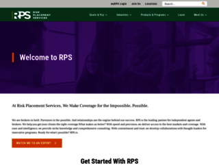 rpsins.com screenshot