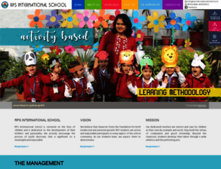 rpsinternationalschool.com screenshot
