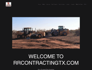 rrcontractingtx.com screenshot