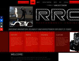 rrcperformanceengines.com screenshot