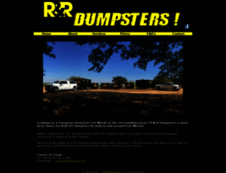 rrdumpsters.com screenshot