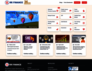 rrfinance.com screenshot