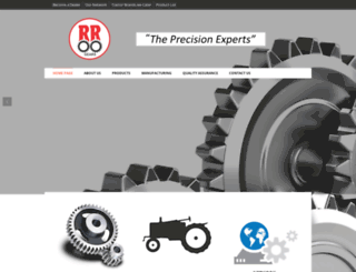 rrgears.in screenshot