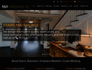 rrhardwood.com screenshot