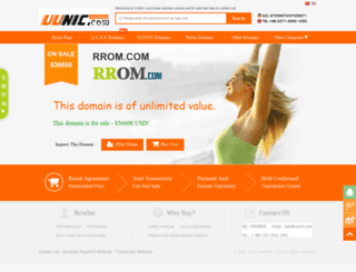 rrom.com screenshot