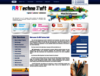 rrtechnosoft.com screenshot