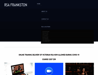rsafrankston.com.au screenshot