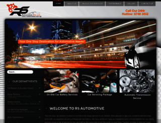 rsautomotive.com.sg screenshot