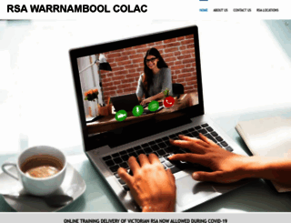 rsawarrnambool.com.au screenshot