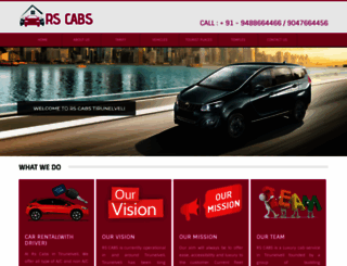 rscabs.com screenshot