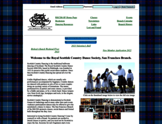 rscds-sf.org screenshot