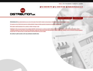 rsdistributionuk.co.uk screenshot