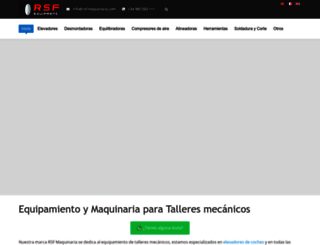rsf-maquinaria.com screenshot