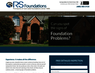 rsfoundations.com screenshot
