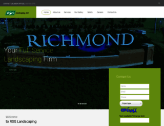 rsglandscaping.com screenshot