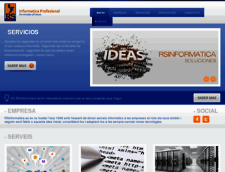 rsinformatica.es screenshot