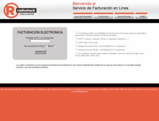 rsmfacturas.com screenshot