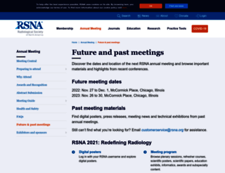 rsna2013.rsna.org screenshot