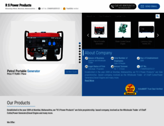 rspowerproducts.com screenshot