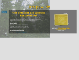 rss.pewl.de screenshot
