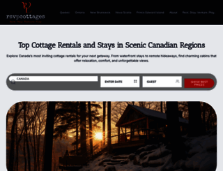rsvpcottages.com screenshot