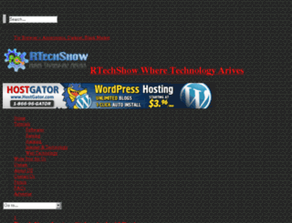 rtechshow.com screenshot
