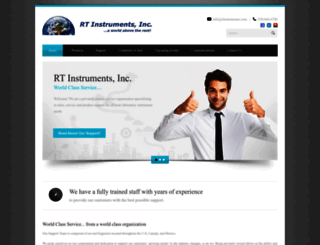 rtinstruments.com screenshot