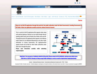 rtionline.gov.in screenshot