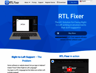rtlfixer.com screenshot