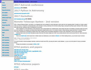 rts2.org screenshot