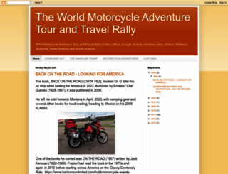rtwmotorcycleadventurerally.blogspot.com screenshot