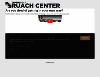 ruachcenter.com screenshot